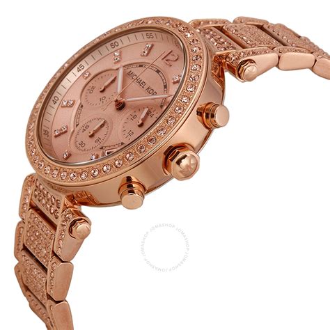 michael kors uhr rosegold mk5663|Michael Kors Uptown Glam Parker Chronograph .